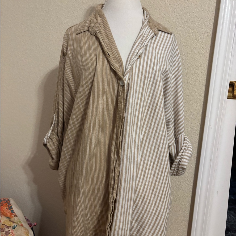 American Eagle Stripe Shirt